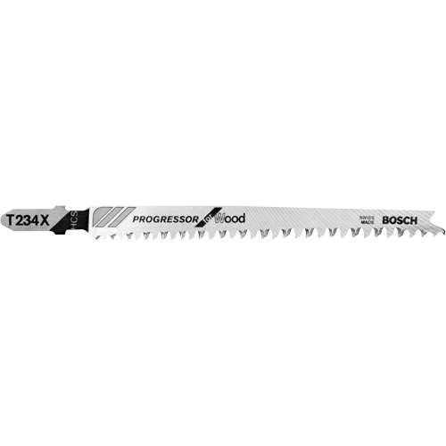 Jigsaw Blade, High-Carbon Steel, T-Shank, 4-5/8" L, 8-12 TPI Air Extreme Inc.
