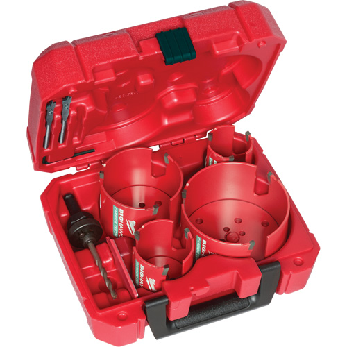 Big Hawg Hole Saw Set, 8 Pieces Air Extreme Inc.