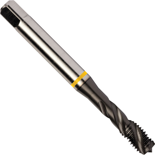 Taraud &agrave; goujures h&eacute;licoidales Yellow Shark, Acier rapide au cobalt, Filet de 7/16"-20, 3,937" l Air Extreme Inc.