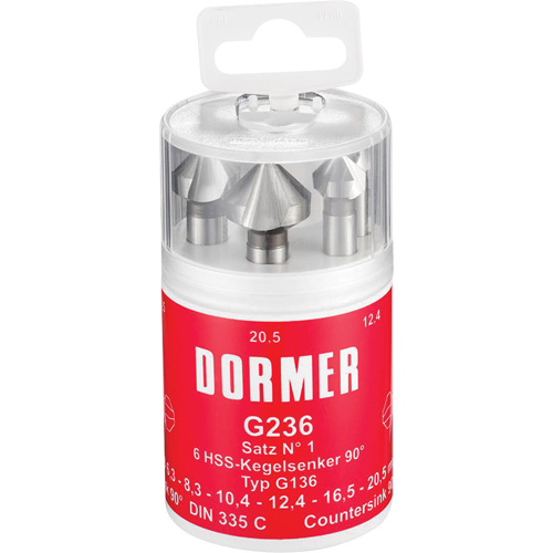 Jeu de fraises coniques 90°, 6 morcea Air Extreme Inc.