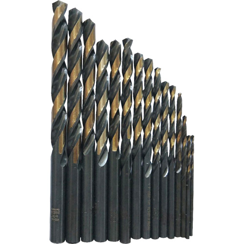 Jeu de forets s&eacute;rie courte, 29 morceaux, Acier rapide Air Extreme Inc.
