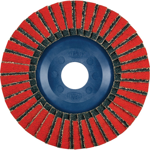 Twin Flap Disc, 4-1/2" x 7/8", Type 27, 40 Grit, Ceramic/Zirconia Alumina Air Extreme Inc.