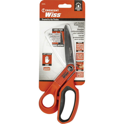 Cisaille pour ouvrier professionnel, 10", Poign&eacute;e Anneaux Air Extreme Inc.