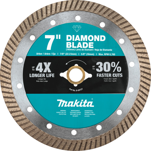 Lame diamant&eacute;e &agrave; usage g&eacute;n&eacute;ral Turbo Air Extreme Inc.