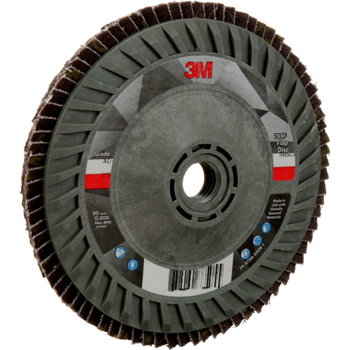 769F Quick Change Flap Disc, 5" x 5/8"-11, Type 27, 40+ Grit, Ceramic Air Extreme Inc.