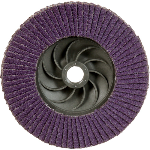 Disque &agrave; lamelles &agrave; changement rapide 769F, 4-1/2" x 5/8"-11, Type 27, Grain 60+, C&eacute;ramique Air Extreme Inc.