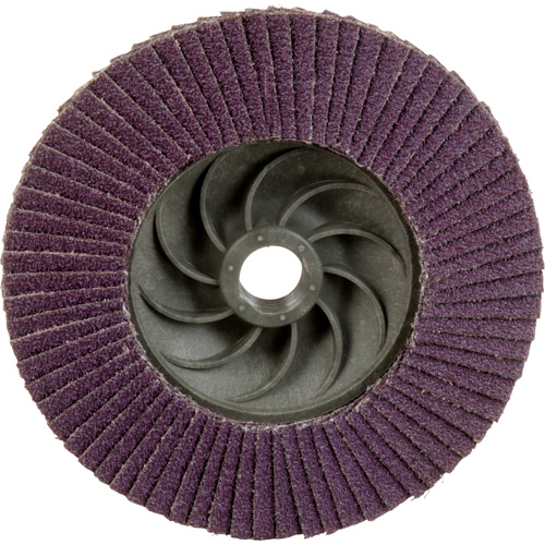 Disque &agrave; lamelles &agrave; changement rapide 769F, 4-1/2" x 5/8"-11, Type 29, Grain 60+, C&eacute;ramique Air Extreme Inc.