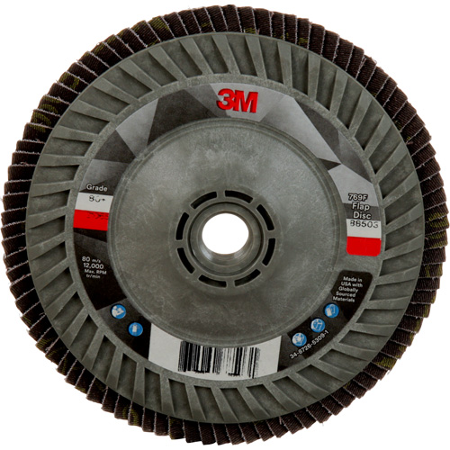 769F Quick Change Flap Disc, 5" x 5/8"-11, Type 27, 80+ Grit, Ceramic Air Extreme Inc.