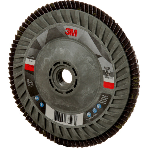 769F Quick Change Flap Disc, 5" x 5/8"-11, Type 27, 80+ Grit, Ceramic Air Extreme Inc.