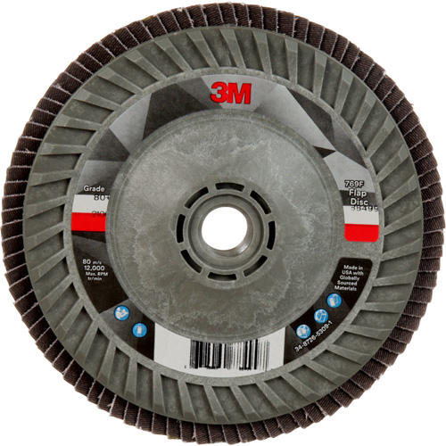 769F Quick Change Flap Disc, 5" x 5/8"-11, Type 29, 80+ Grit, Ceramic Air Extreme Inc.