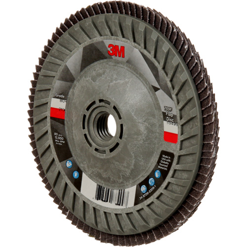769F Quick Change Flap Disc, 5" x 5/8"-11, Type 29, 80+ Grit, Ceramic Air Extreme Inc.