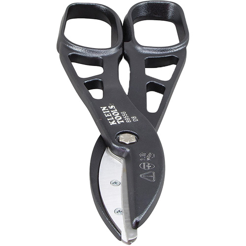 Tin Snips, 3-1/2" Cut Length, Straight Cut Air Extreme Inc.