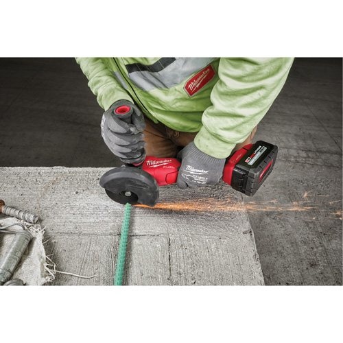 M18 Fuel No-Lock Braking Grinder with One-Key Paddle Switch Kit, 4-1/2" or 5" Wheel, 18 V Air Extreme Inc.