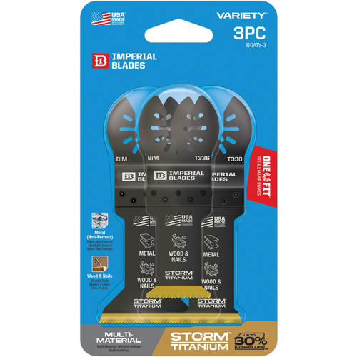 One Fit Storm Titanium Metal & Wood Blade Pack Air Extreme Inc.