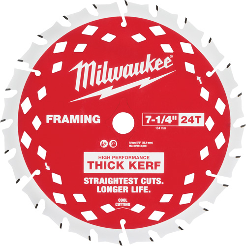 Thick Kerf Framing Circular Saw Blade - 25-Pack, 7-1/4", 24 Teeth, Wood Use Air Extreme Inc.