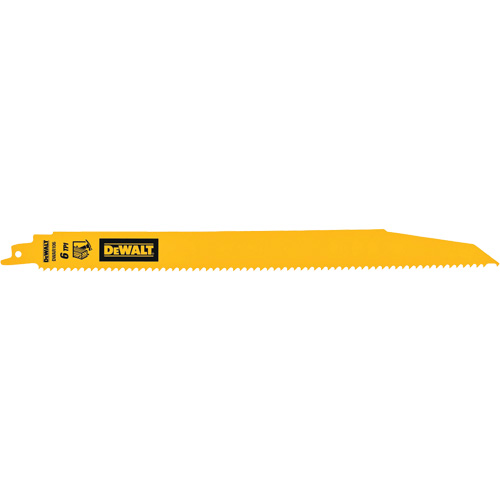 Demolition Reciprocating Saw Blade, Bi-Metal, 6 TPI, 12" L Air Extreme Inc.