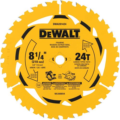 Ripping Circular Saw Blade, 8-1/4", 40 Teeth, Wood Use Air Extreme Inc.