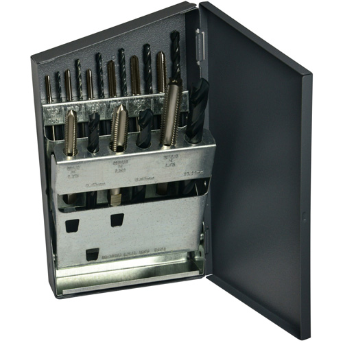 HTGP Metric Jobber Drill & Hand Tap Set, 18 Pieces Air Extreme Inc.