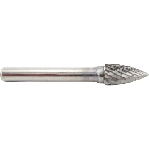 Fraise en carbure conique &agrave; coupe agressive &agrave; bout pointu, SG-3, 3/8" dia., 1/4" Tige, 3/4" Prof. de la coupe Air Extreme Inc.