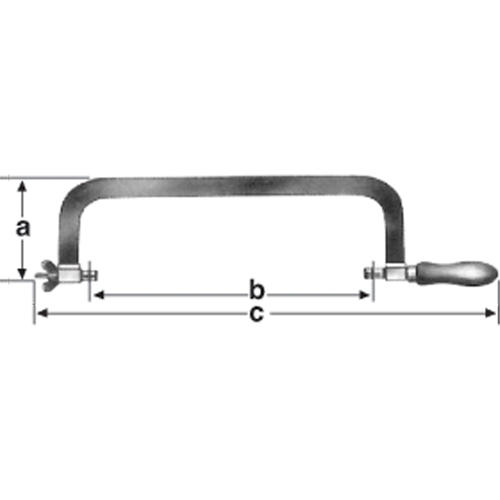 Hacksaw Frame, 12" Air Extreme Inc.