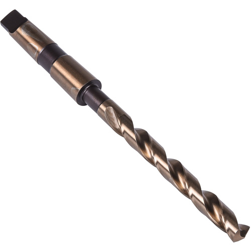 Heavy Duty Taper Shank Drill Bit, 9/16", High Speed Cobalt, 4-7/8" Flute, 135° Point Air Extreme Inc.
