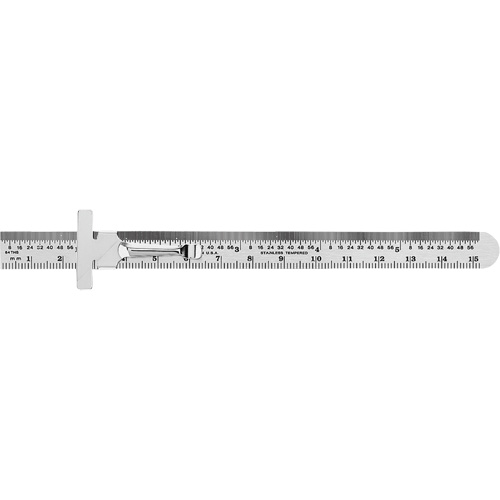 R&egrave;gle flexible de pr&eacute;cision &eacute;conomique, 6" lo, Acier Air Extreme Inc.