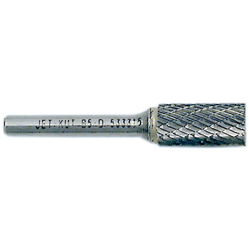 End-Cut Cylindrical Burr, 1/2" Dia., 1/4" Shank, 1" Depth of Cut Air Extreme Inc.