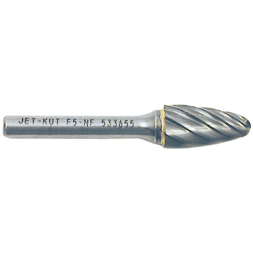 Fraise &agrave; bout rond F5-NF 1/4" pour aluminium/mat&eacute;riaux non ferreux, 1/2" dia. Air Extreme Inc.