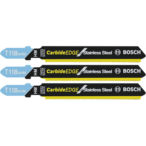 Jig Saw Blades Expert for All Purpose, Carbide, T-Shank, 3-1/4" L Air Extreme Inc.