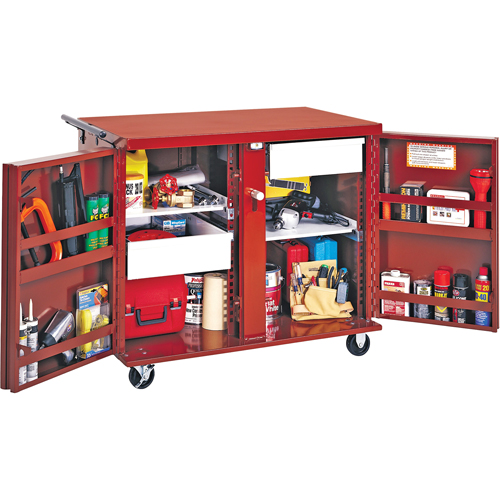 Rolling Work Bench, 43-7/8" W x 40-1/2" H x 26-7/8" D, 21.7 Cubic Feet Capacity Air Extreme Inc.