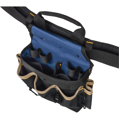 Combin&eacute;s de ceinture &agrave; outils &agrave; 20 pochettes, Polyester, Noir Air Extreme Inc.