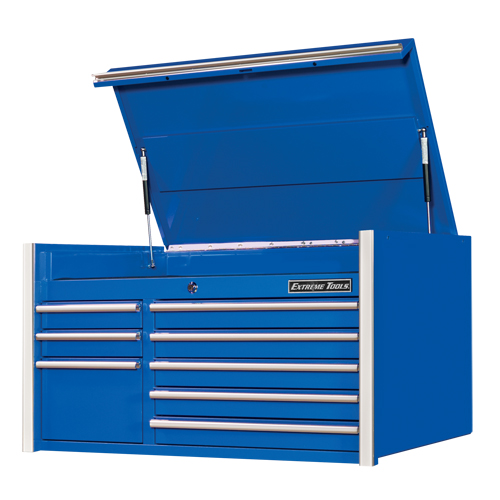 RX Series Tool Chest, 41" W, 8 Drawers, Blue Air Extreme Inc.