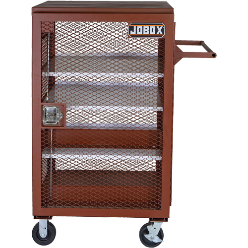 Armoire mobile en treillis, Acier, 22 pi³, Rouge Air Extreme Inc.