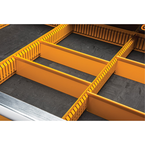 Chariot &agrave; outils &eacute;lectrique, 11 tiroirs, 42-1/2" la x 24-7/16" p x 41" h, Noir/Orange Air Extreme Inc.