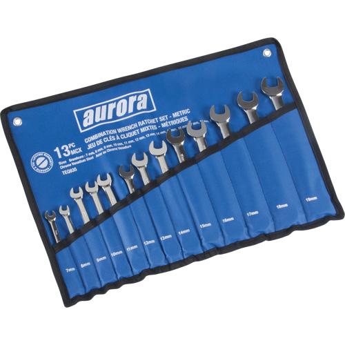Fixed Head Wrench Set, Combination, 13 Pieces, Metric Air Extreme Inc.