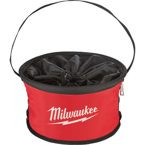 Sac range-tout style parachute, 11-4/5" lo x 11-4/5" la x 11" h, Nylon, Noir/Rouge Air Extreme Inc.