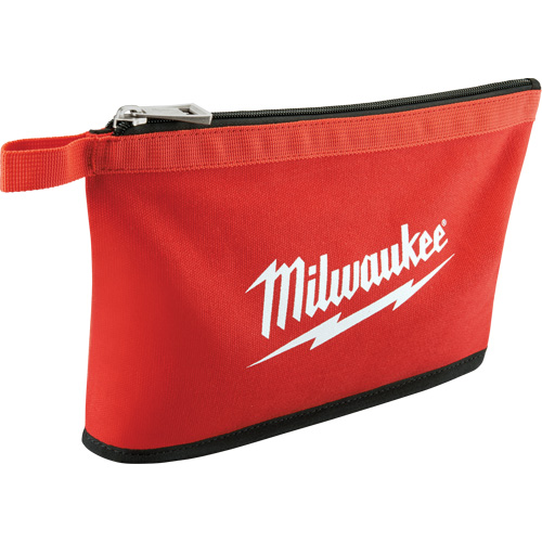 Coloured Zippered Pouches - Set of 3, Canvas, 3 Pockets, Black/Red Air Extreme Inc.