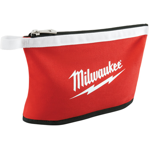 Coloured Zippered Pouches - Set of 3, Canvas, 3 Pockets, Black/Red Air Extreme Inc.