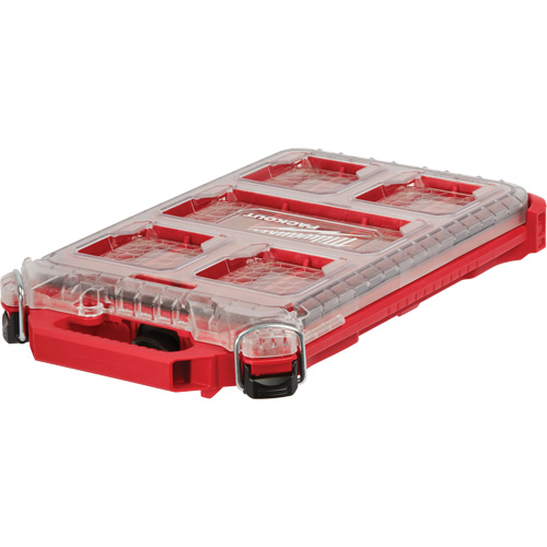 Packout Compact Low-Profile Organizer, 16-2/5" x 9-3/4" x 2-1/2", Black/Red Air Extreme Inc.
