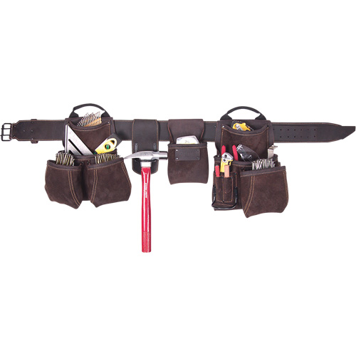 Ceintures &agrave; outils de luxe pour entrepreneur, Cuir, Havane Air Extreme Inc.