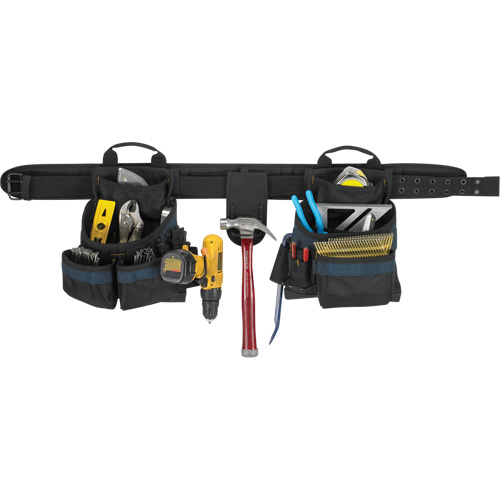 Electrician's Tool Belt, Polyester, Black Air Extreme Inc.
