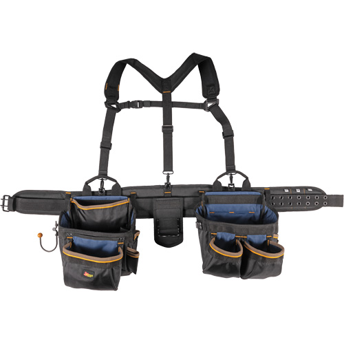Deluxe Tool Belt, Polyester, Black Air Extreme Inc.