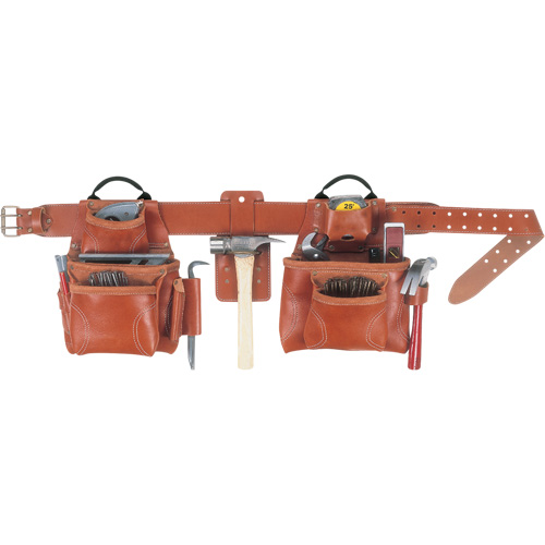 Deluxe Tool Belt Combo, Leather, Tan Air Extreme Inc.
