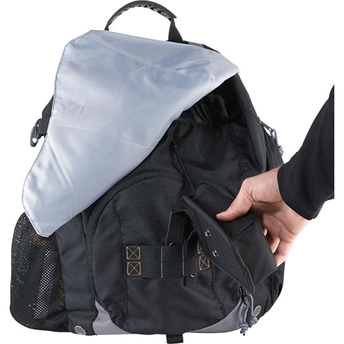 Arsenal&reg; 5143 Tool Backpack, 15" L x 8" W, Black, Polyester Air Extreme Inc.