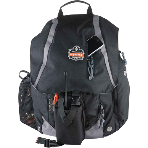 Arsenal&reg; 5143 Tool Backpack, 15" L x 8" W, Black, Polyester Air Extreme Inc.
