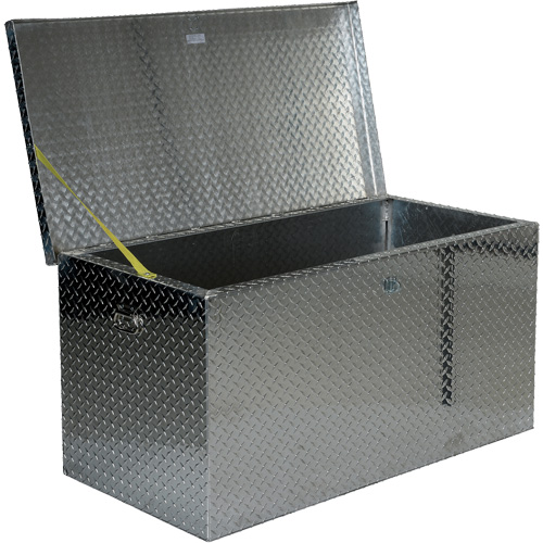 Boîte &agrave; outils portative en t&ocirc;le larm&eacute;e d'aluminium, 25-1/16" P x 49-1/4" la x 24" h, Argent Air Extreme Inc.