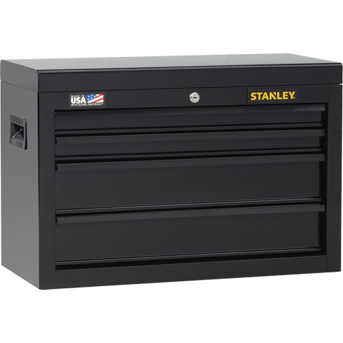 100 Series Tool Chest, 26" W, 4 Drawers, Black Air Extreme Inc.