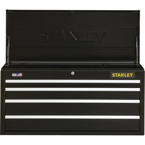 300 Series Tool Chest, 41" W, 4 Drawers, Black Air Extreme Inc.