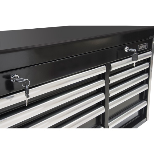 Coffre &agrave; outils industriel, 41" la, 10 tiroirs, Noir Air Extreme Inc.