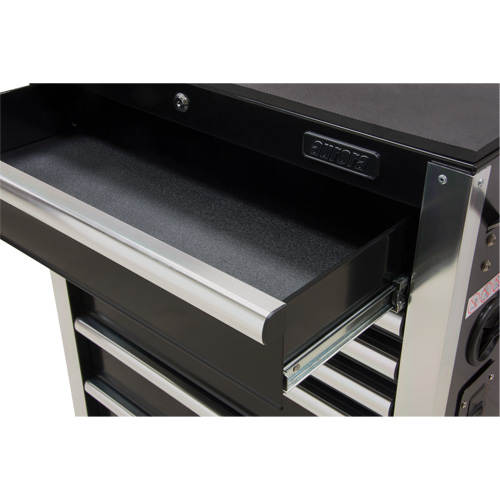 Heavy-Duty Tool Cart, 7 Drawers, 28" W x 22" D x 42-3/8" H, Black Air Extreme Inc.